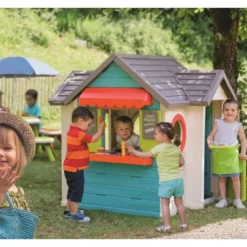 Smoby Chef House Kunststof Speelhuis -Goedkope Tuin Spellen Winkel smoby 810403 speelhuisje chef house 2