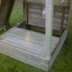 Speelburcht Houten Speelhuis Zonneschijn -Goedkope Tuin Spellen Winkel speelburcht zandbak en deksel