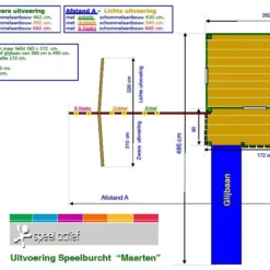 Houten Speelhuis Maarten Met Deur -Goedkope Tuin Spellen Winkel speelburcht maarten 1