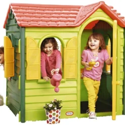 Little Tikes Country Cottage Evergreen Speelhuis -Goedkope Tuin Spellen Winkel speelhuis little tikes country cottage evergreen 440s 3