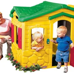 Little Tikes Magic Doorbell Speelhuis -Goedkope Tuin Spellen Winkel speelhuis magic doorbeel little tikes 4255 3