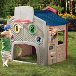 Little Tikes Speelhuis Tikes Town Earth Colours -Goedkope Tuin Spellen Winkel speelhuis tikes town earth colours little tikes 2 1