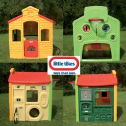Little Tikes Speelhuis Tikes Town Evergreen -Goedkope Tuin Spellen Winkel speelhuis tikes town evergreen little tikes 3