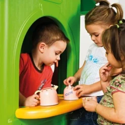 Feber Chalet – Speelhuis -Goedkope Tuin Spellen Winkel speelhuisje feber 3155 chalet 1