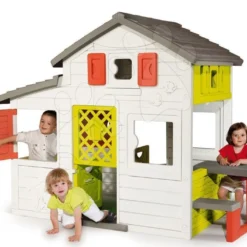 Smoby Friends House Met Tuintje – Speelhuis -Goedkope Tuin Spellen Winkel speelhuisje smoby 310209 friends house 1 1