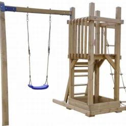 Houten Speeltoestel Speelkasteel Mini 2