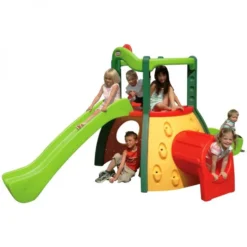 Endless Adventures Double Decker Super Slide -Goedkope Tuin Spellen Winkel speeltoestel endless adventures evergreen little tikes 445z