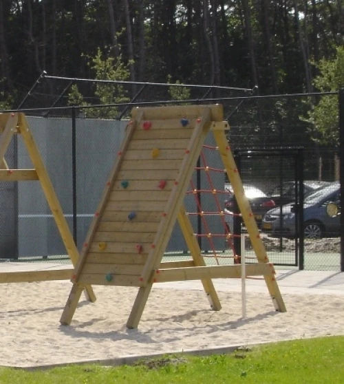 Klimwand β Klimnet Klimmodule Hout Stand-alone 2 Klimwand β Klimnet Klimmodule Hout Stand-alone - Afbeelding 2