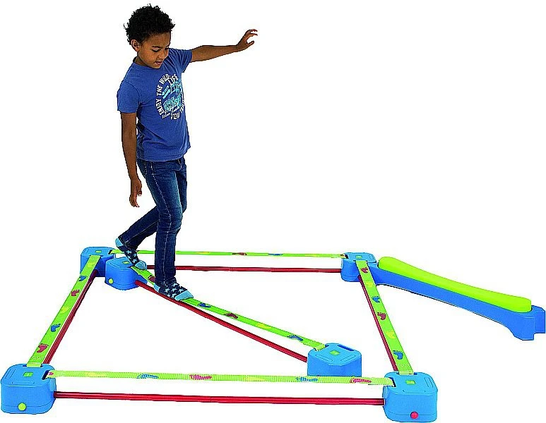 Slackline Line Set Van 2 Corners + 1 Slackline 4 Slackline Line Set Van 2 Corners + 1 Slackline - Afbeelding 4