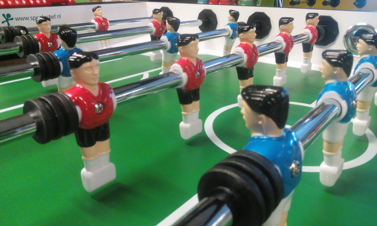 Active-Indoor Champion Voetbaltafel Black-Matt 3 Active-Indoor Champion Voetbaltafel Black-Matt - Afbeelding 3