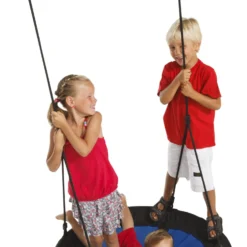 Vogelnest Schommel Swibee Blauw Multikid Schommel 10 Vogelnest Schommel Swibee Blauw Multikid Schommel -Goedkope Tuin Spellen Winkel vogelnest schommel swibee blauw 3 scaled 1