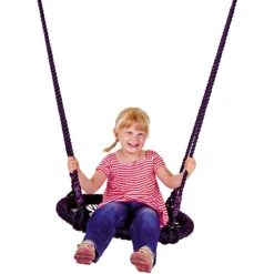 Vogelnestschommel Zwart 60 Cm.