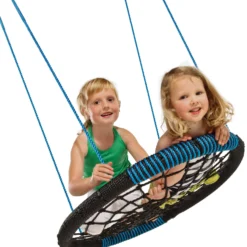 Vogelnest Nestschommel Oval Blauw -Goedkope Tuin Spellen Winkel vogelnestschommel oval blauw 5 scaled 1