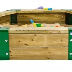 Zandbak Zeshoek Diameter 150 Cm.