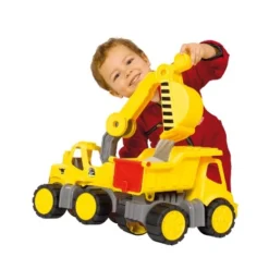 BIG Power Worker Midi Bagger Wiellaadkraaan Graafmachine -Goedkope Tuin Spellen Winkel zandbakauto big power worker bagger big 56835 3