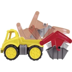 BIG Power Worker Midi Container Afzetwagen Zandbakauto -Goedkope Tuin Spellen Winkel zandbakauto big power worker container truck big 2