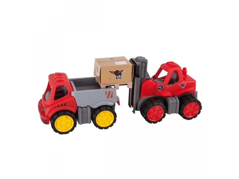 BIG Power Worker Midi Heftruck Zandbakauto 4 BIG Power Worker Midi Heftruck Zandbakauto - Afbeelding 4