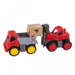 BIG Power Worker Midi Transporter Vrachtauto Zandbakauto -Goedkope Tuin Spellen Winkel zandbakauto big power worker heftruck big 56829 3 1