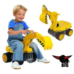 BIG Power Worker Maxi Crane Takelwagen -Goedkope Tuin Spellen Winkel zandbakauto graafmachine big power worker maxi digger big 55811 3