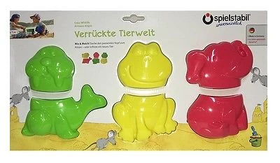 Zandbakvormpjes Dierenvriendjes 6-delig 2 Zandbakvormpjes Dierenvriendjes 6-delig - Afbeelding 2