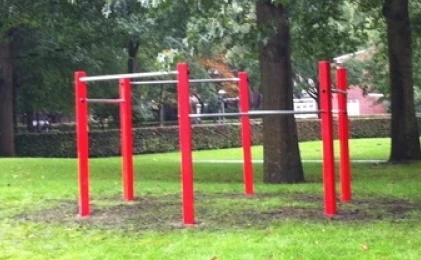 Duikelrek Staal Zeshoek Openbaar Gebruik Turnrek 2 Duikelrek Staal Zeshoek Openbaar Gebruik Turnrek - Afbeelding 2