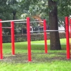 Duikelrek Staal Zeshoek Openbaar Gebruik Turnrek