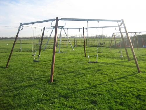 Schommel Zeskant (hout) Openbaar 3 Schommel Zeskant (hout) Openbaar - Afbeelding 3